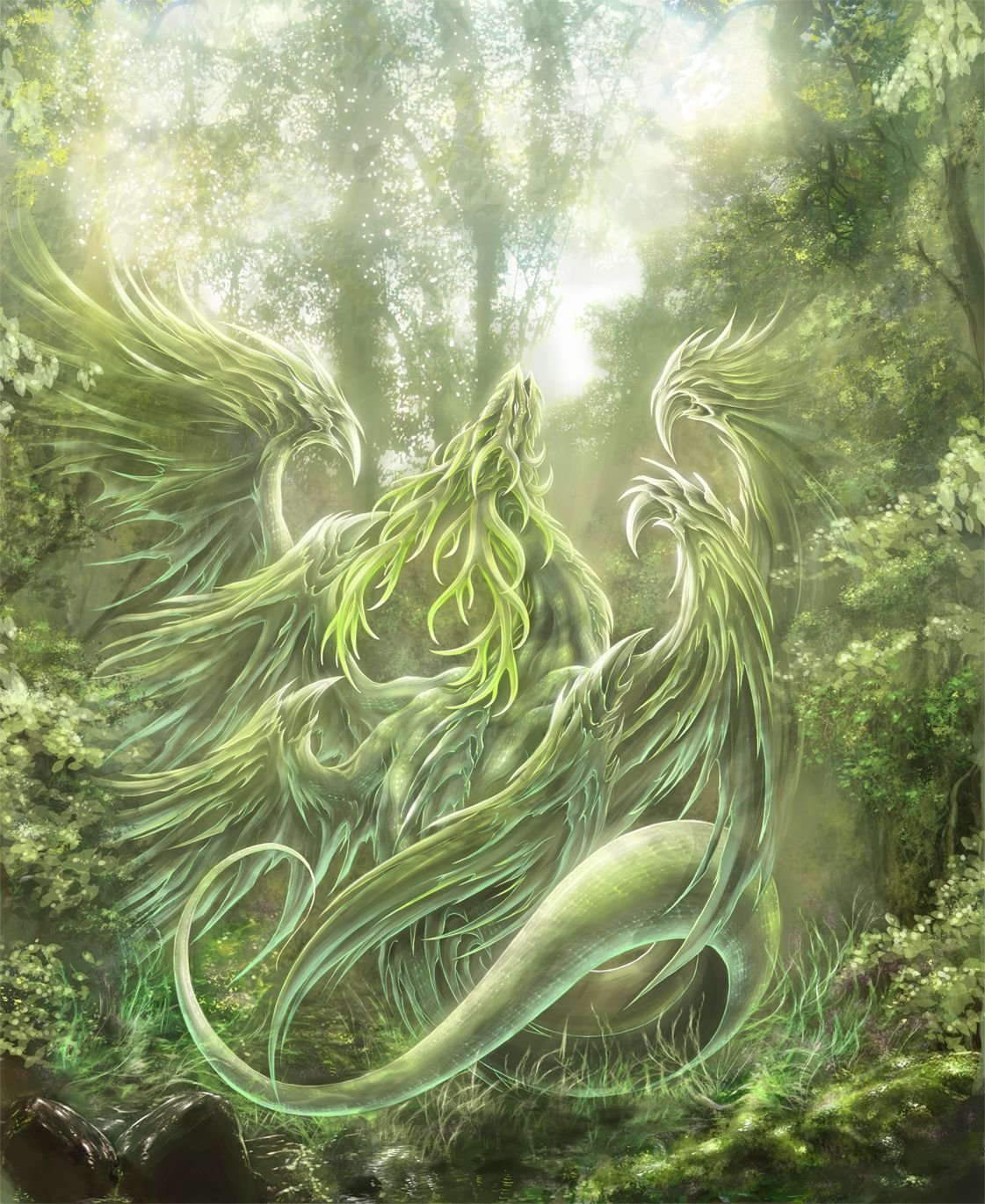 Туалетная вода дракон. Брим зелёный дракон. Дракон природы. Сказочные существа. Фантастические существа.