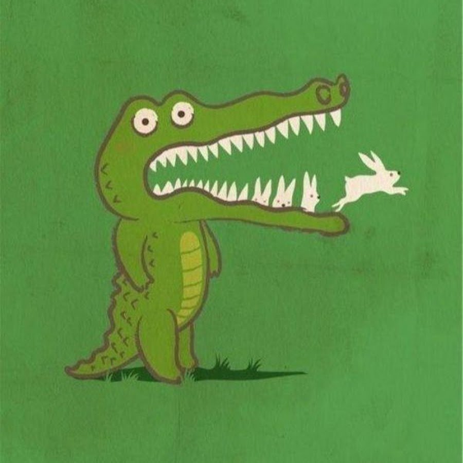 Смешной Крокодильчик