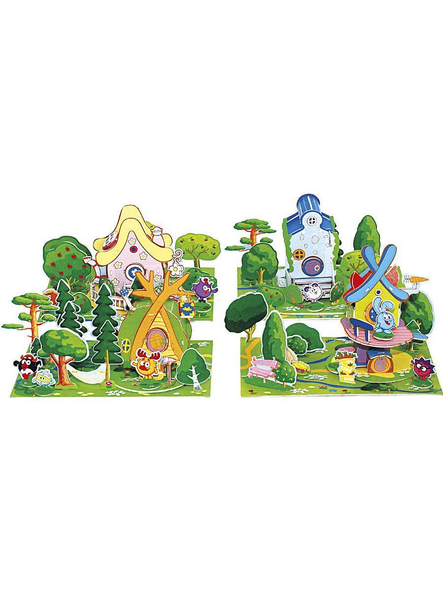 Смешарики домик Лосяша 3д