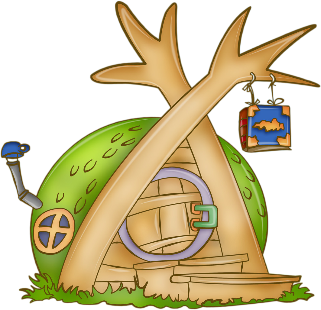 Дом Лосяша из смешариков