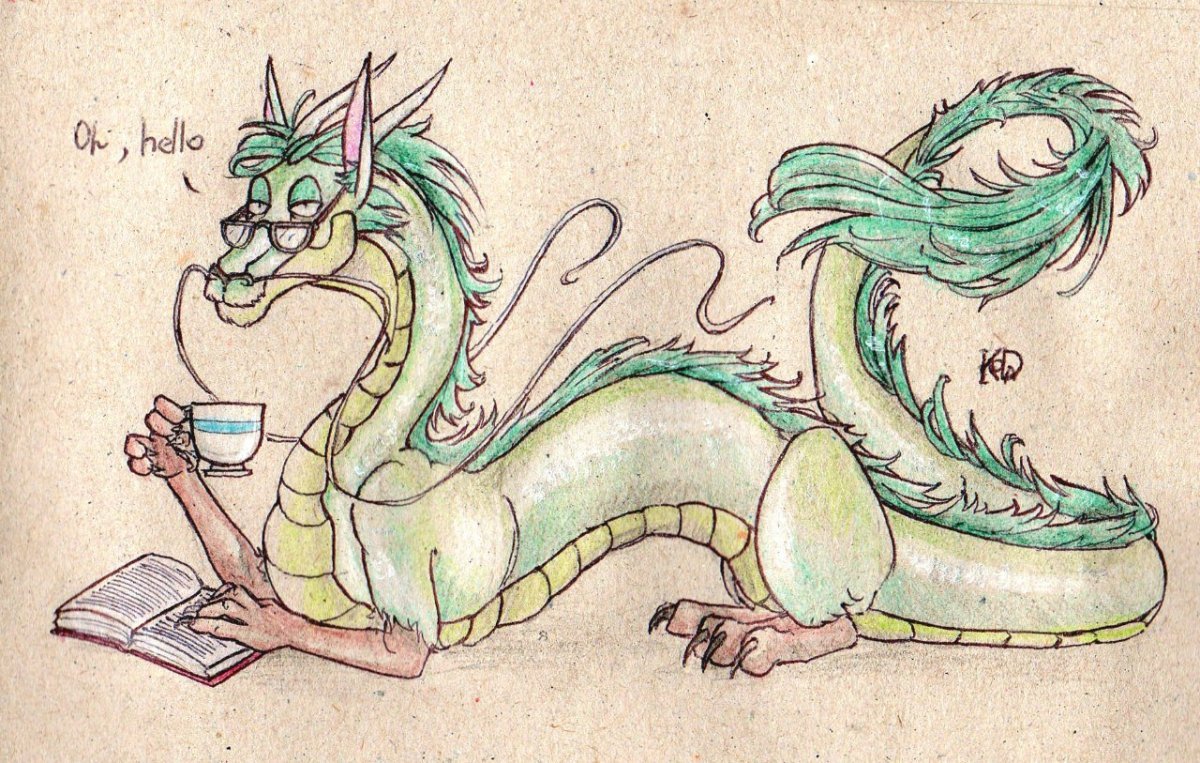 Чайный дракончик