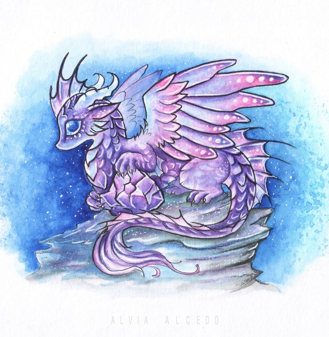 Драконы красивые милые