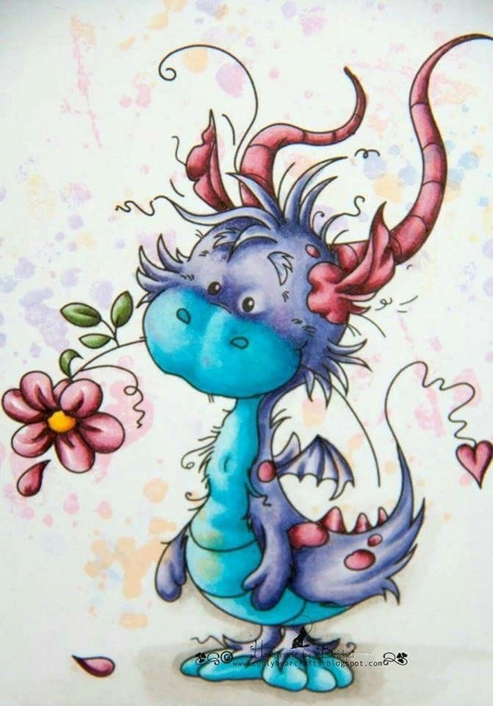 Добрый дракон картинки