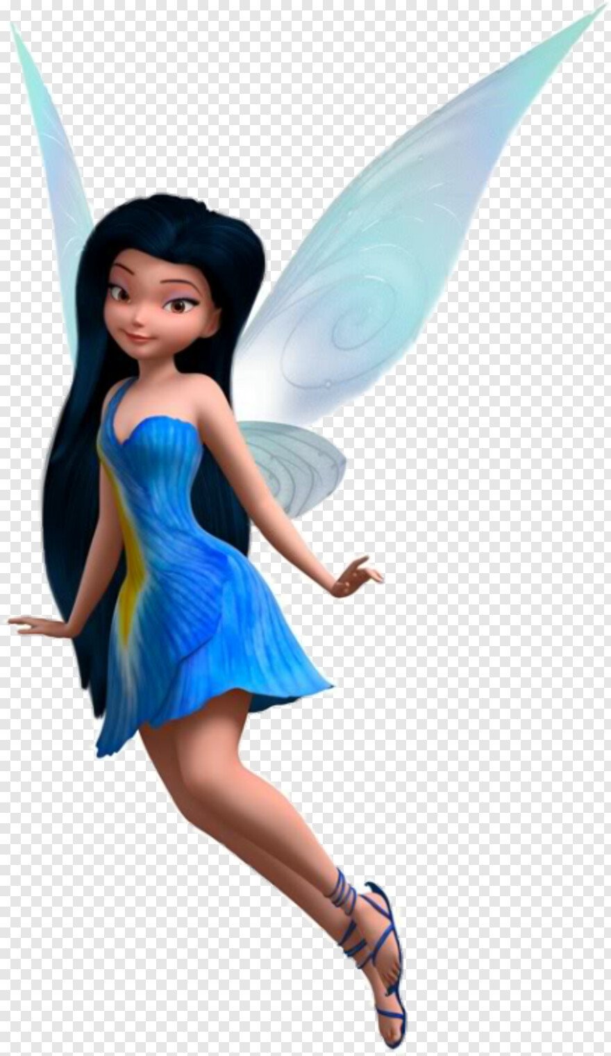 Летающие феи с коричневыми волосами