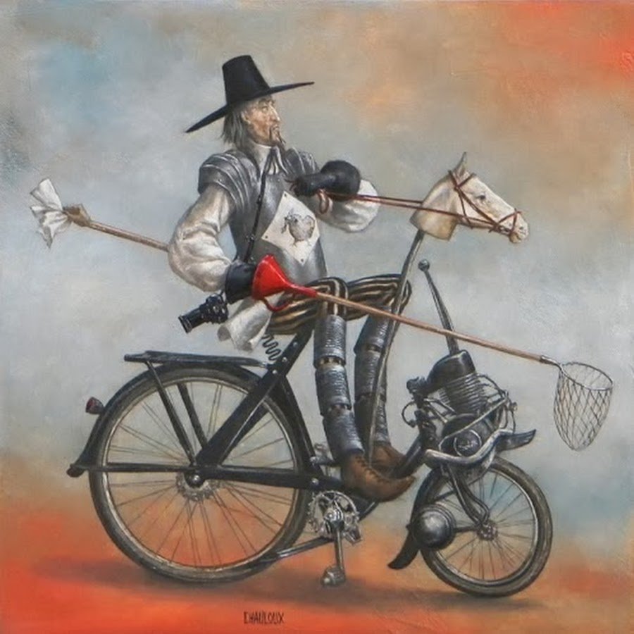 Французская художница Catherine Chauloux