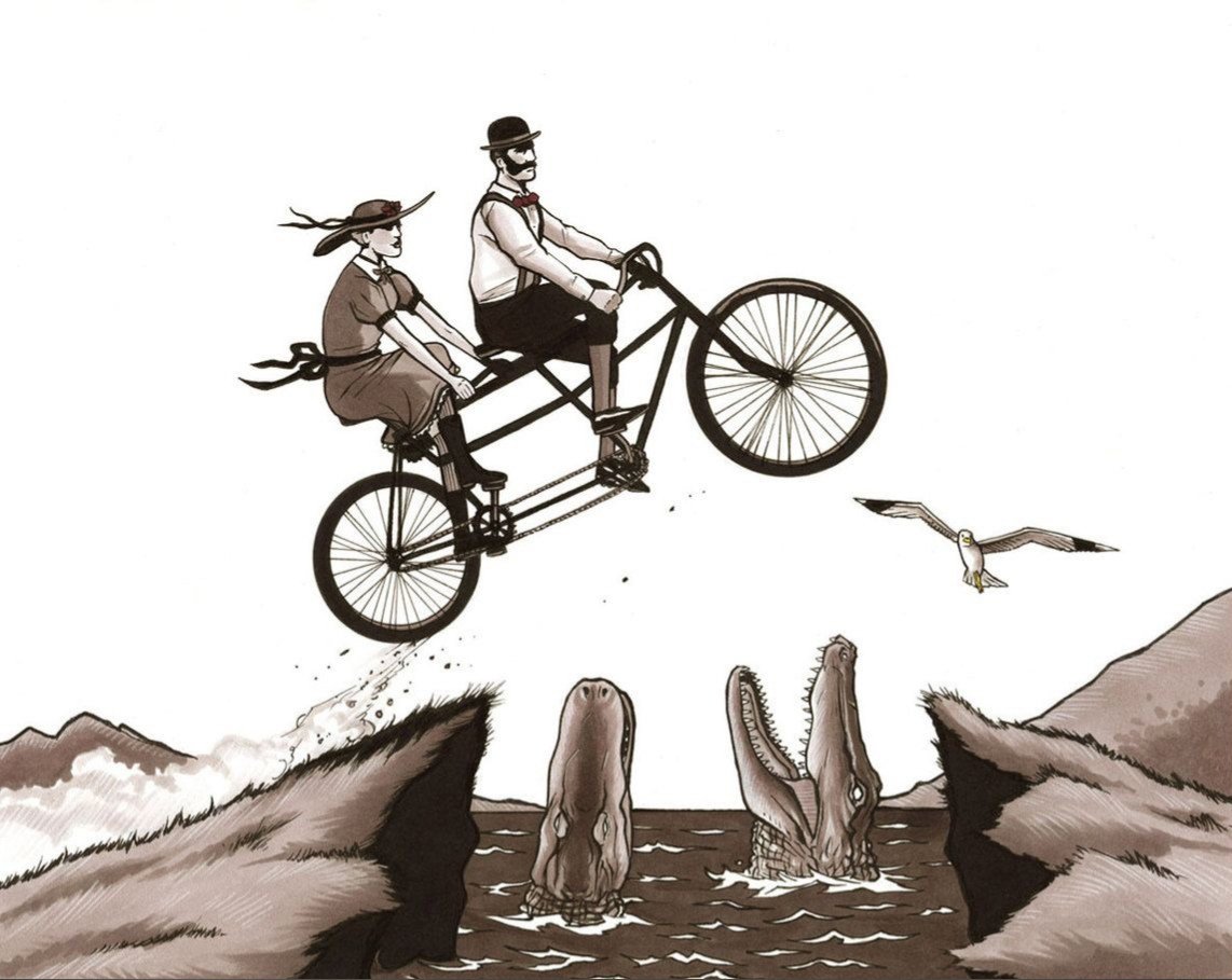 Велосипед иллюстрация