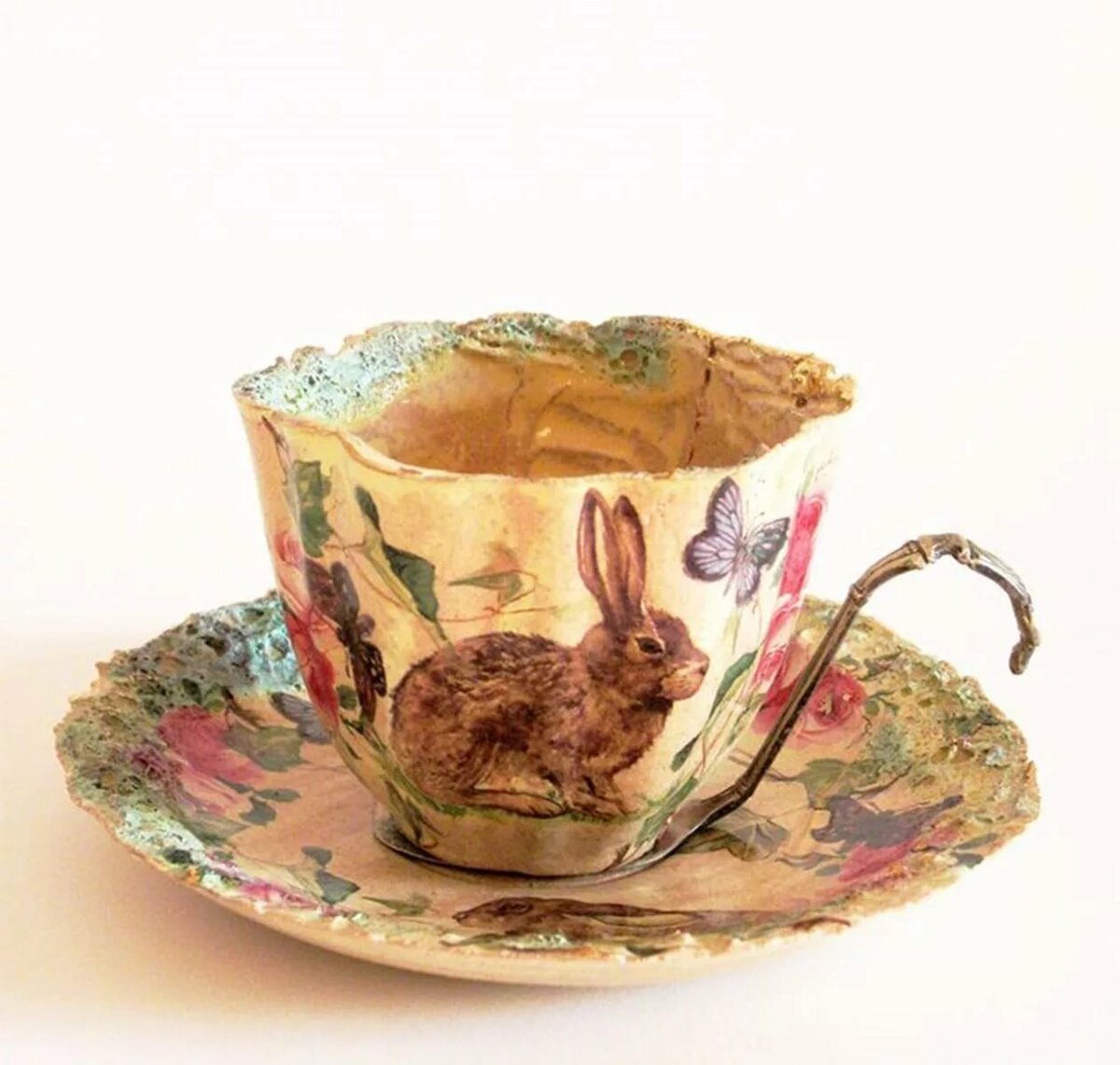 Антикварные чайные чашки