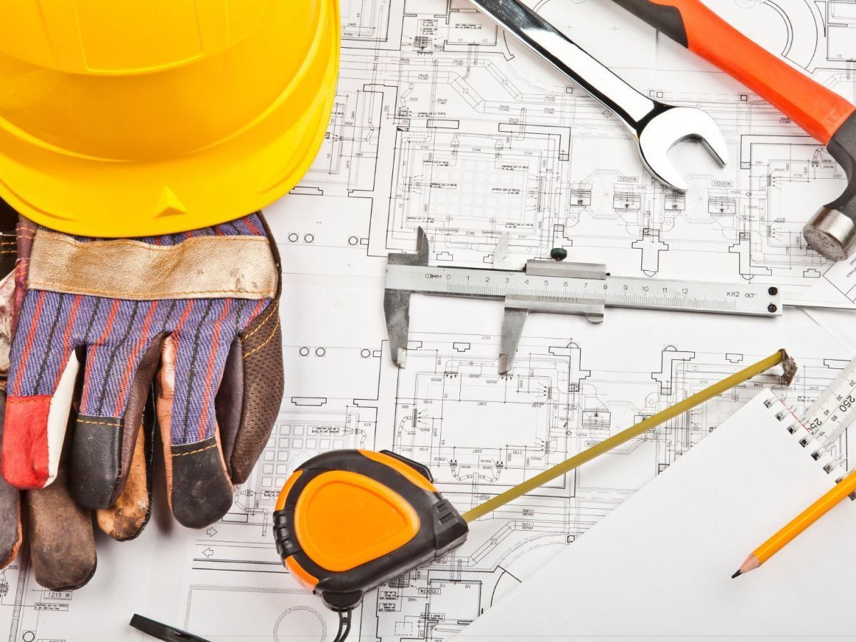 Строительные работы фон