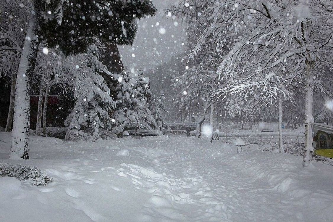 Падающий снег