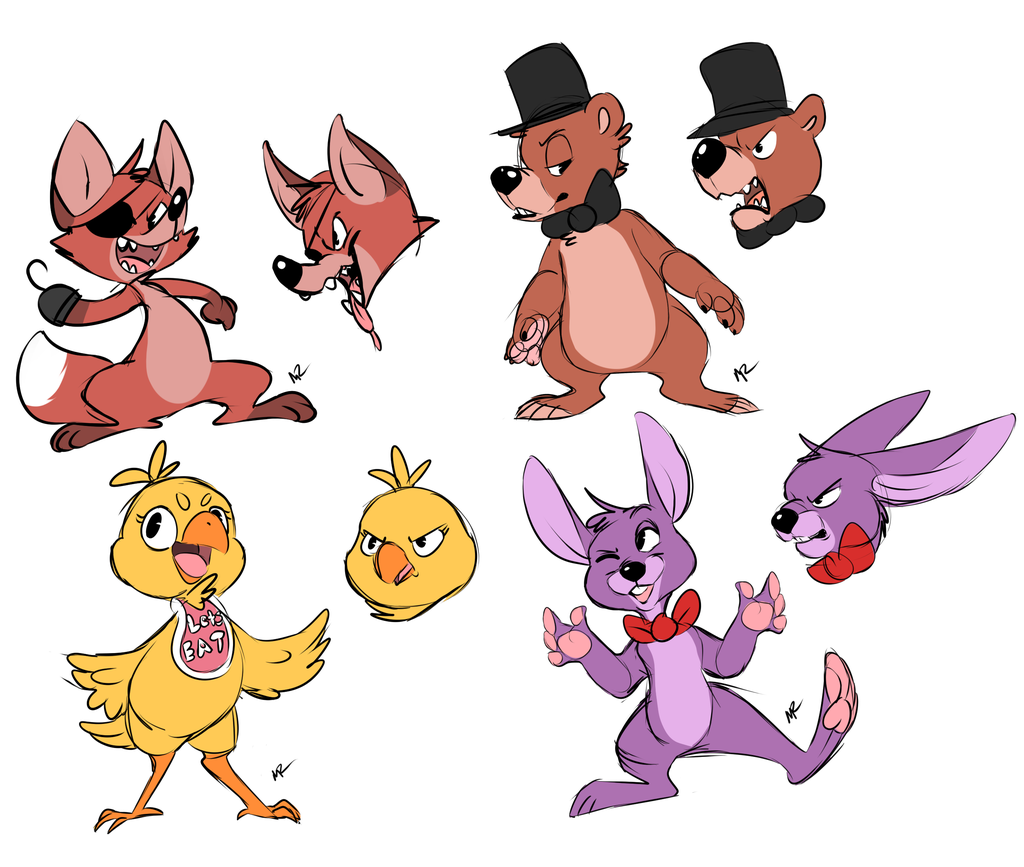 АНИМАТРОНИКИ мультики герои