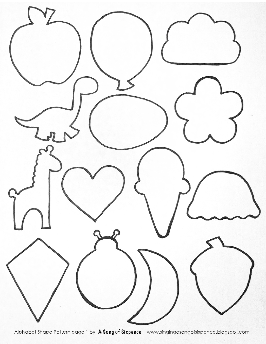 Фигурки для вырезания