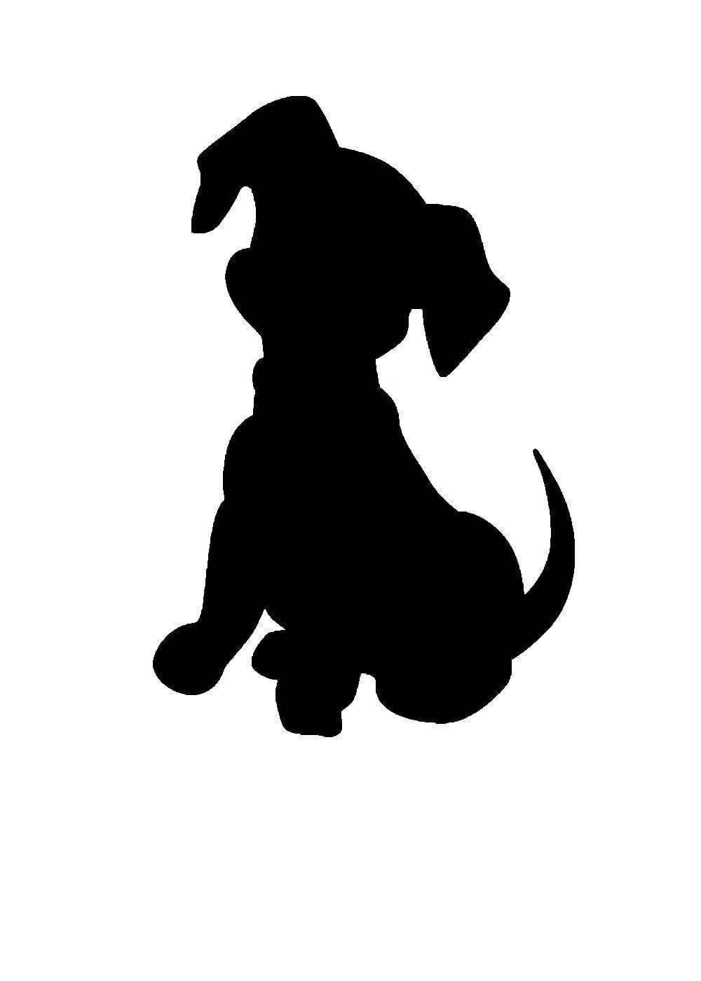 Трафареты собаки