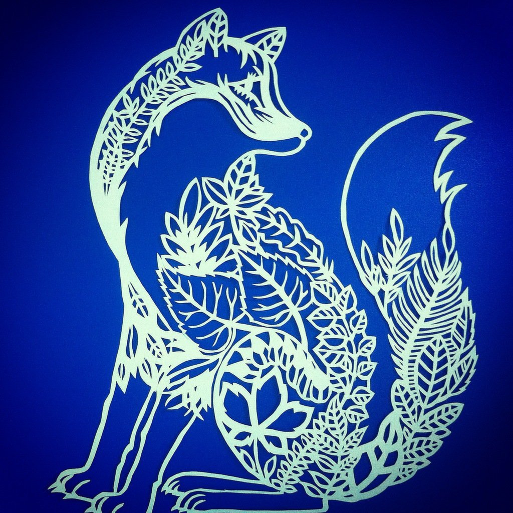 Вырезание из бумаги