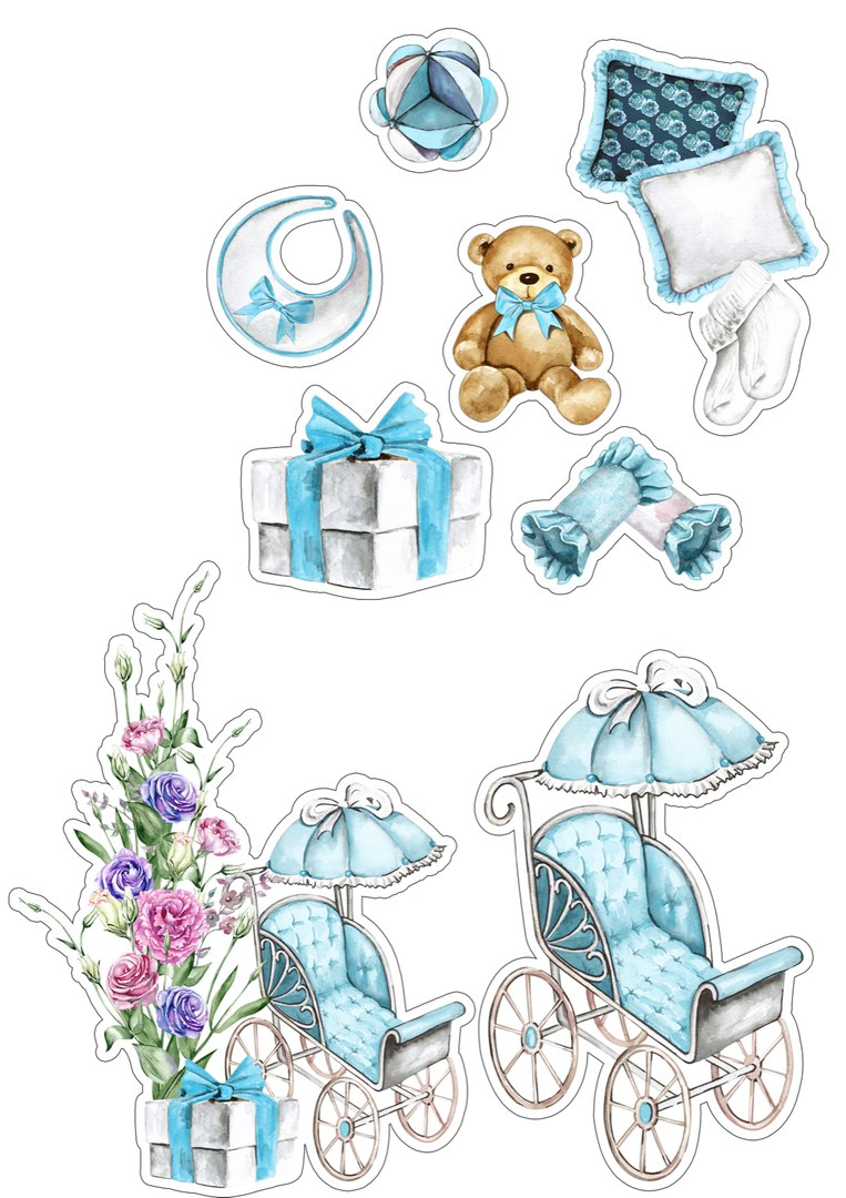 Вырубки для детского альбома Скрапбукинг