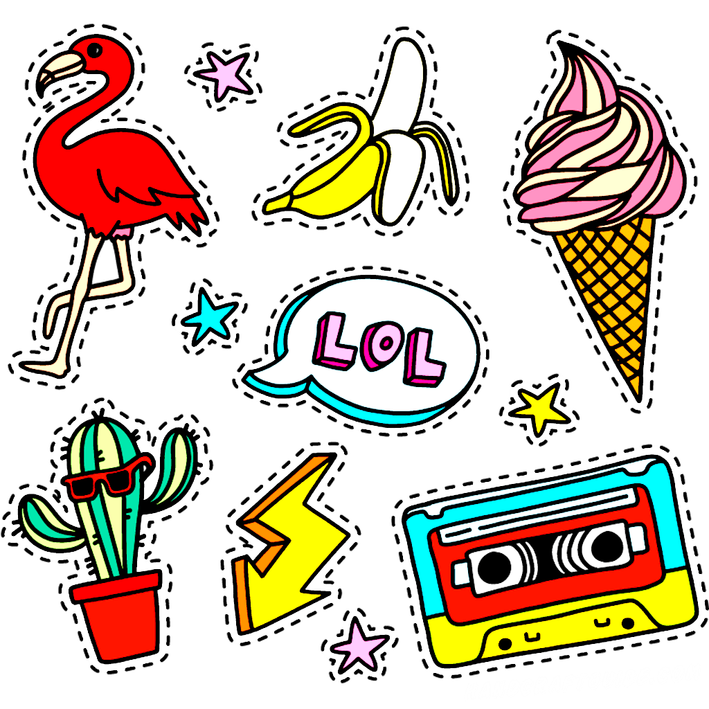 Классные наклейки