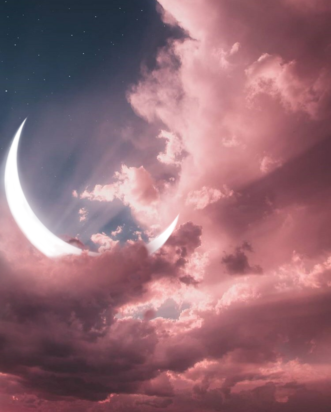 Луна в облаках