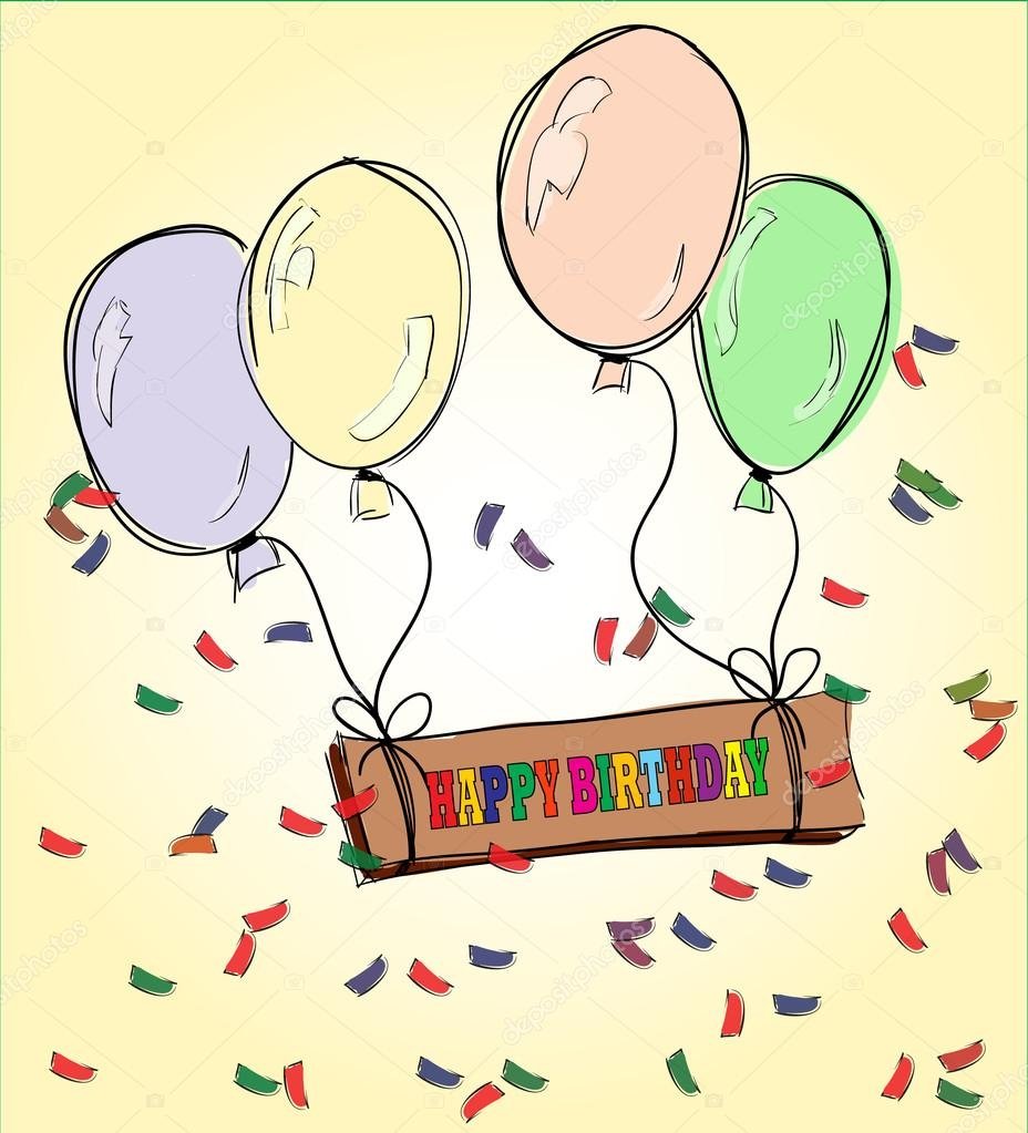 Идеи для рисунков на день рождения