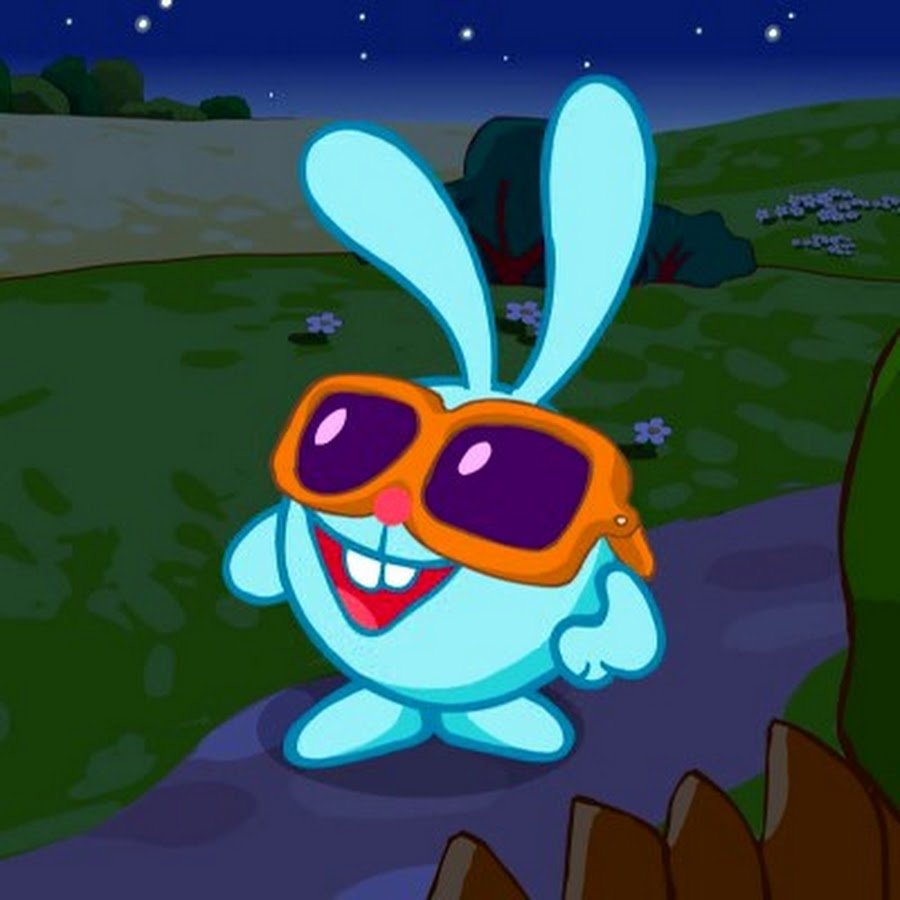 Смешарики Крош с очками