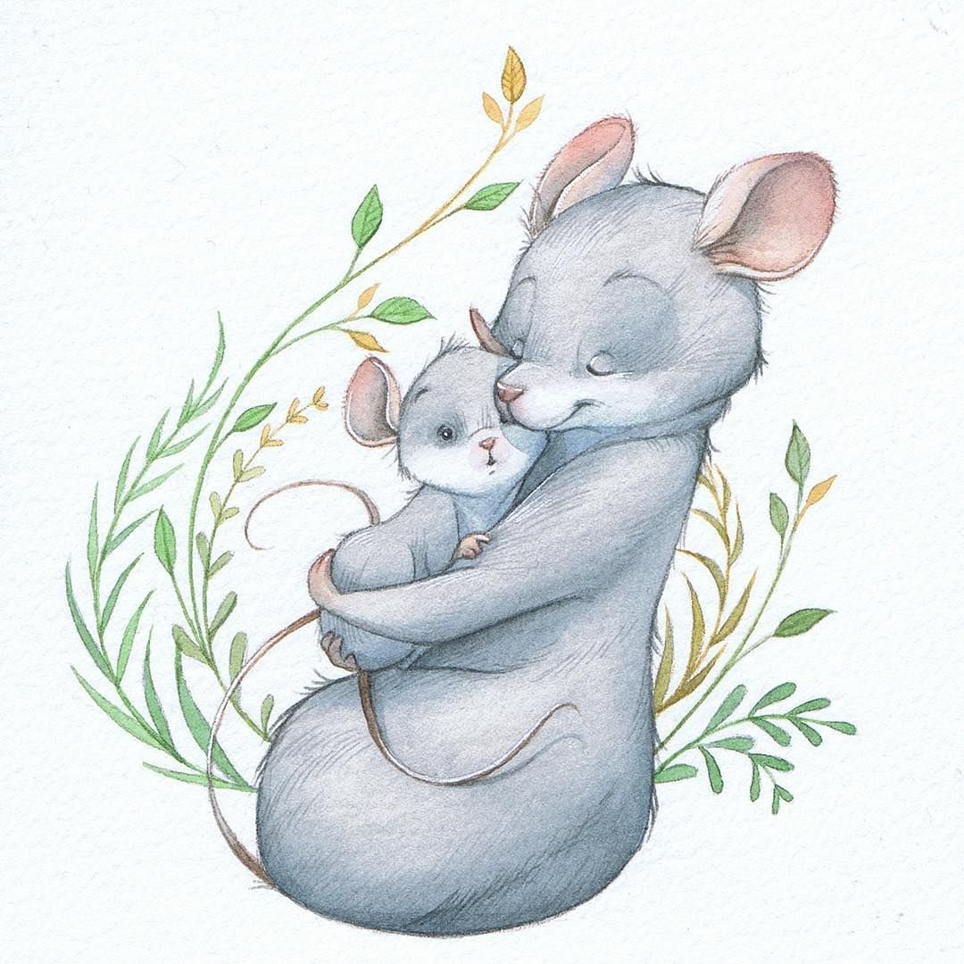 Мышата мультяшные