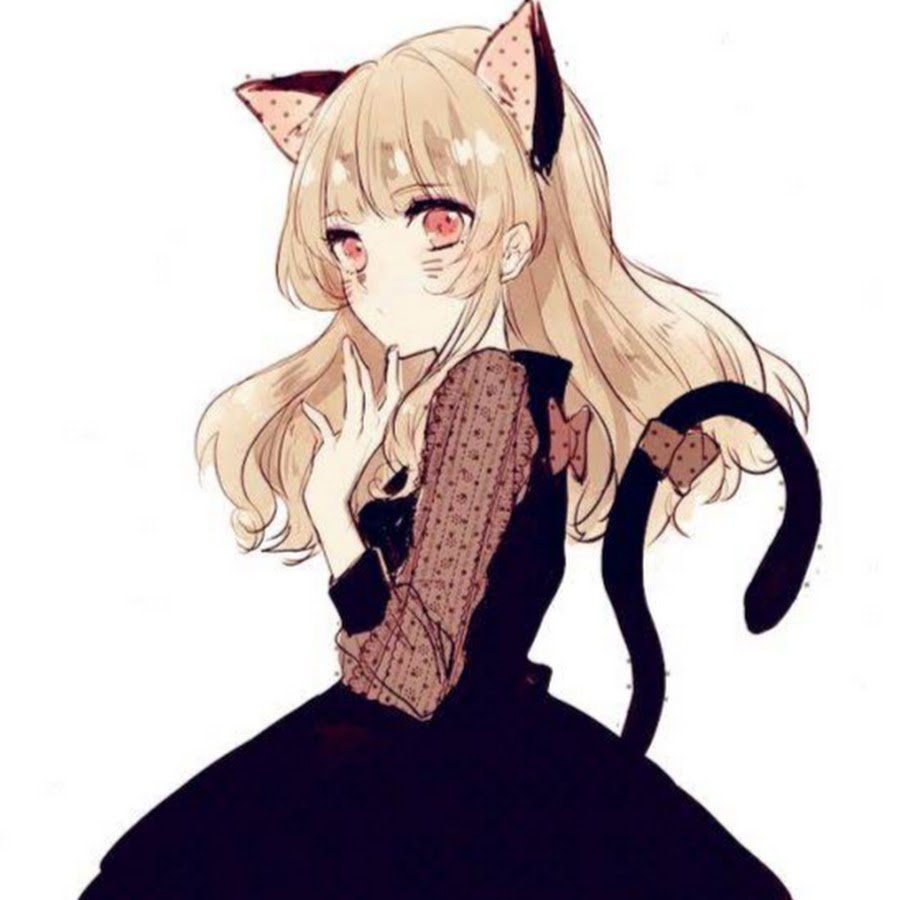 Аниме кошка