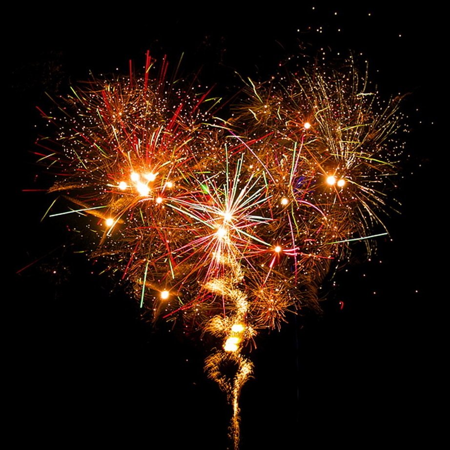 Happy Birthday фейерверк