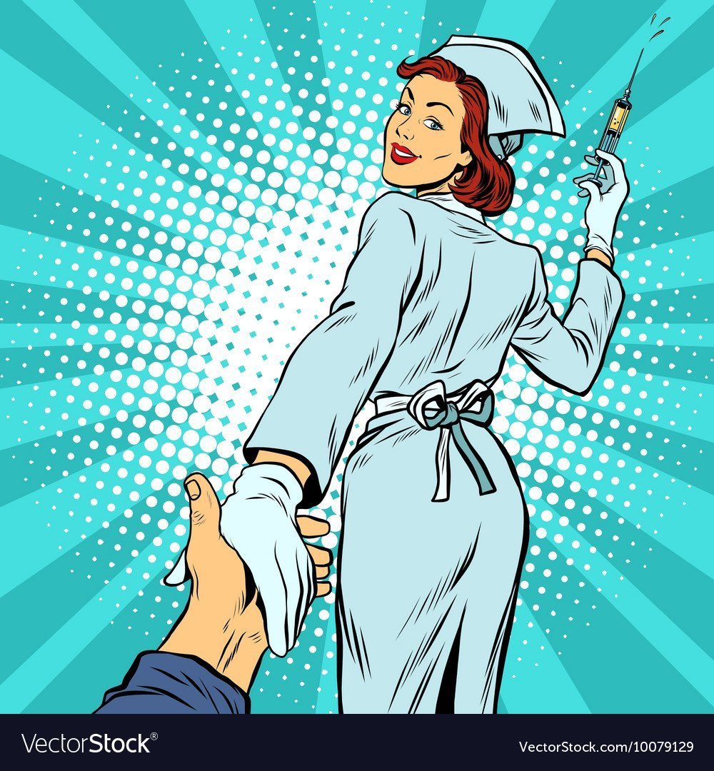 Медсестра рисунок