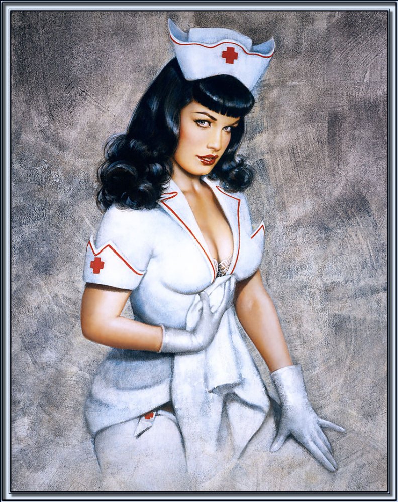 Медсестра рисунок