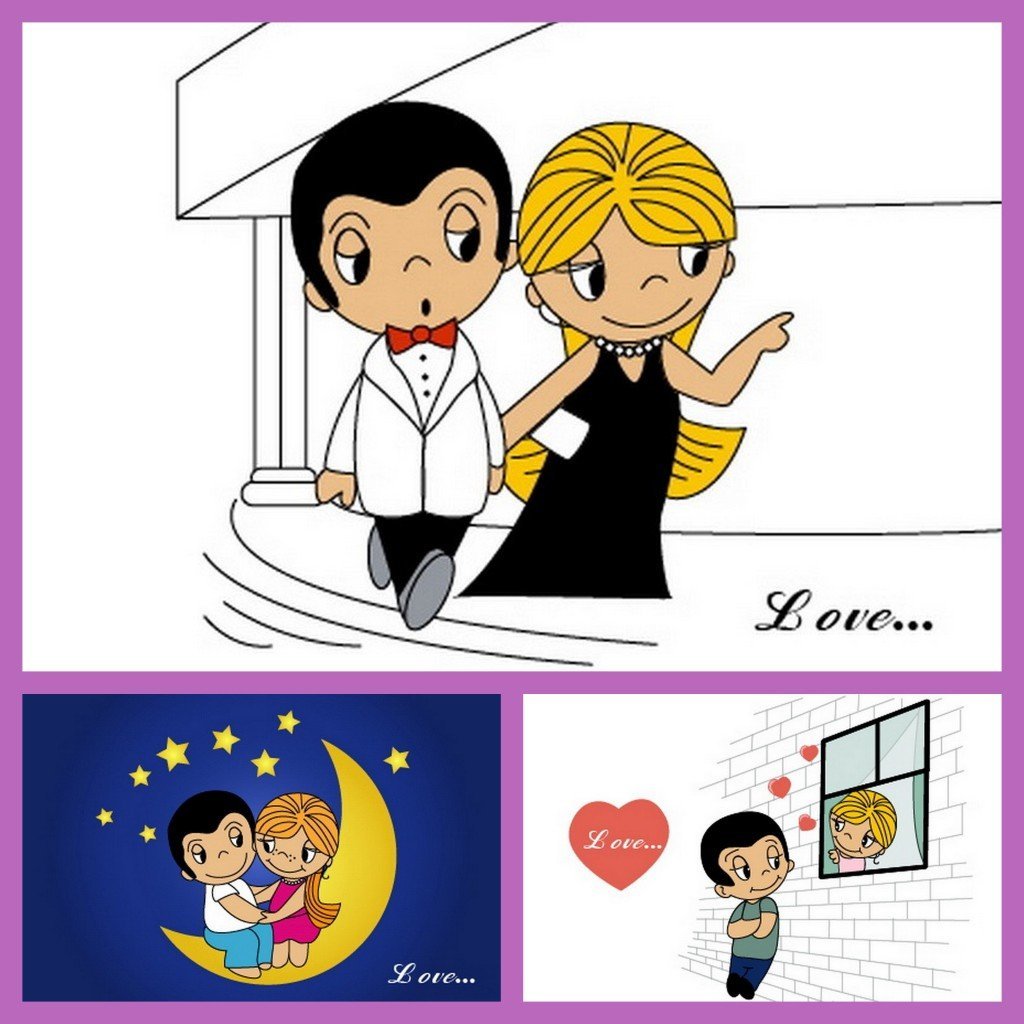 Наклейки лав из