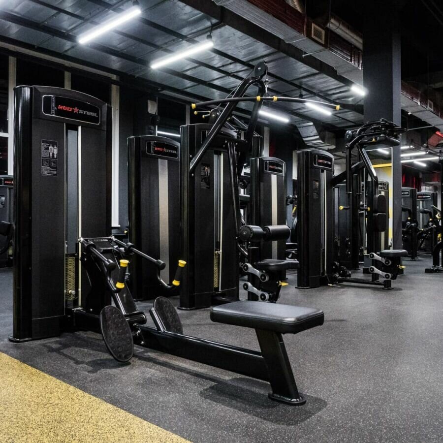 Занятия в тренажерном зале