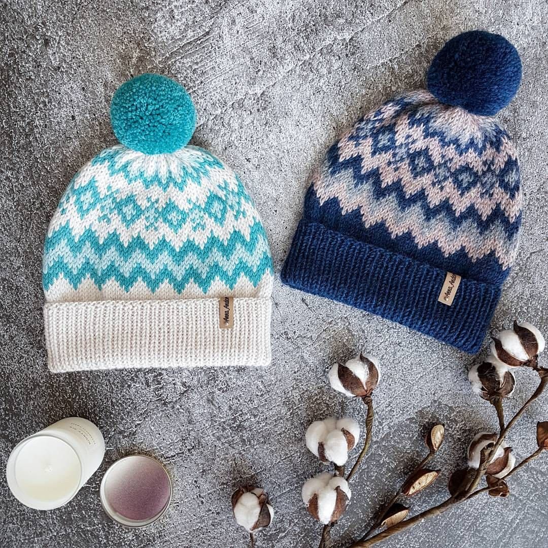 Шапка жаккард