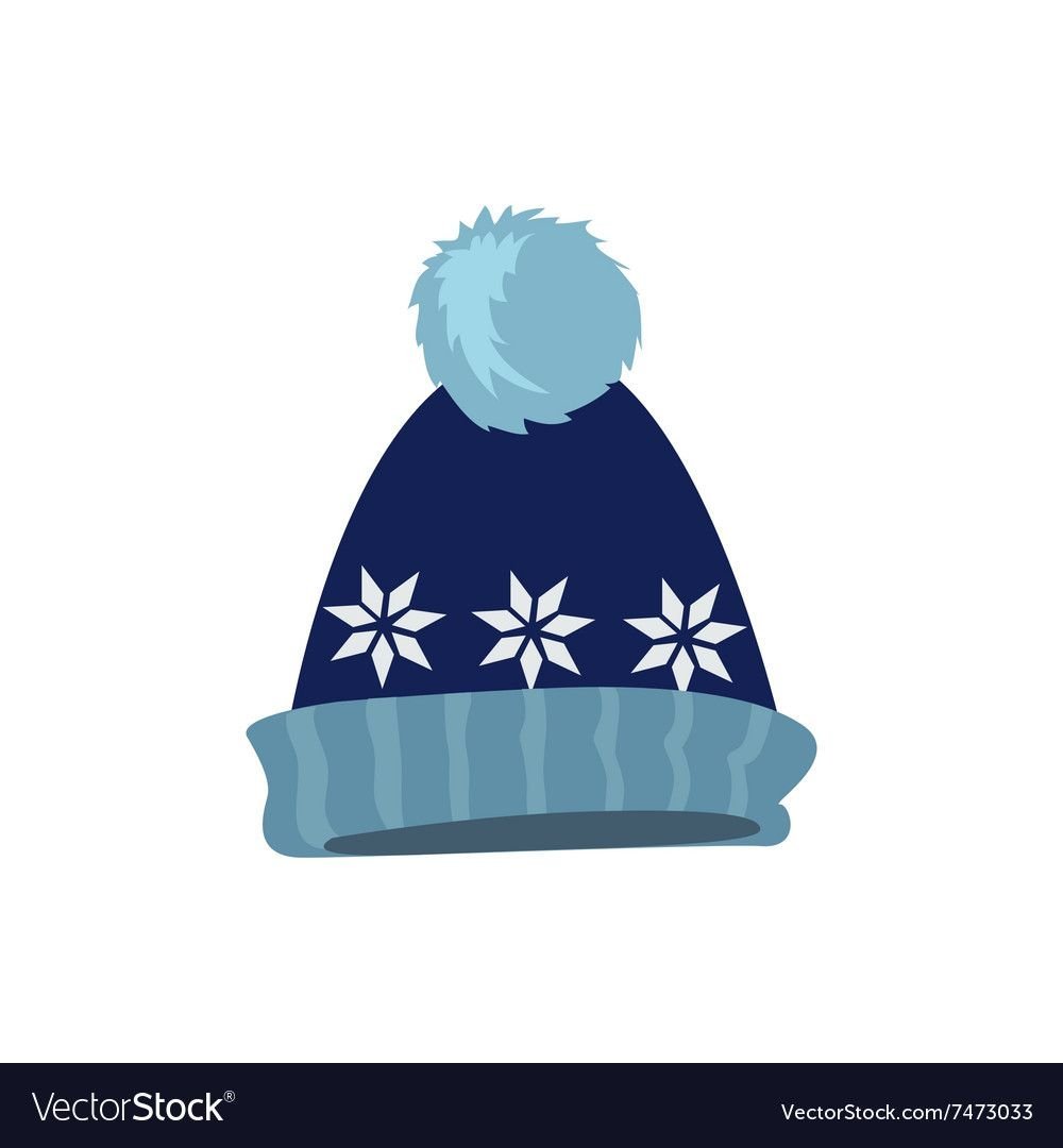 Зимняя шапка мультяшный