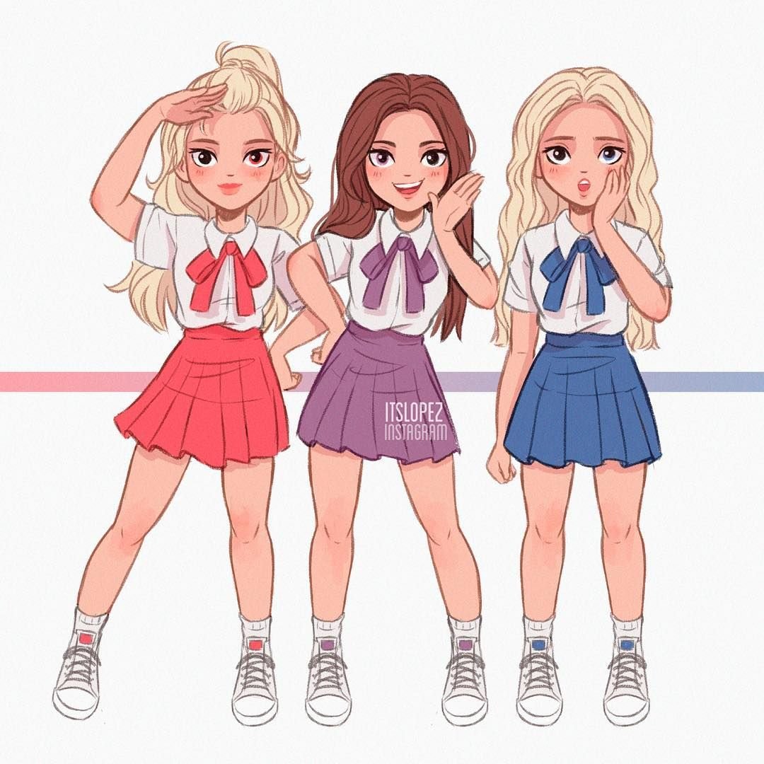 Четыре девочки