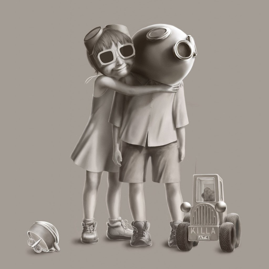 Рисунки прикольные роботы любовь