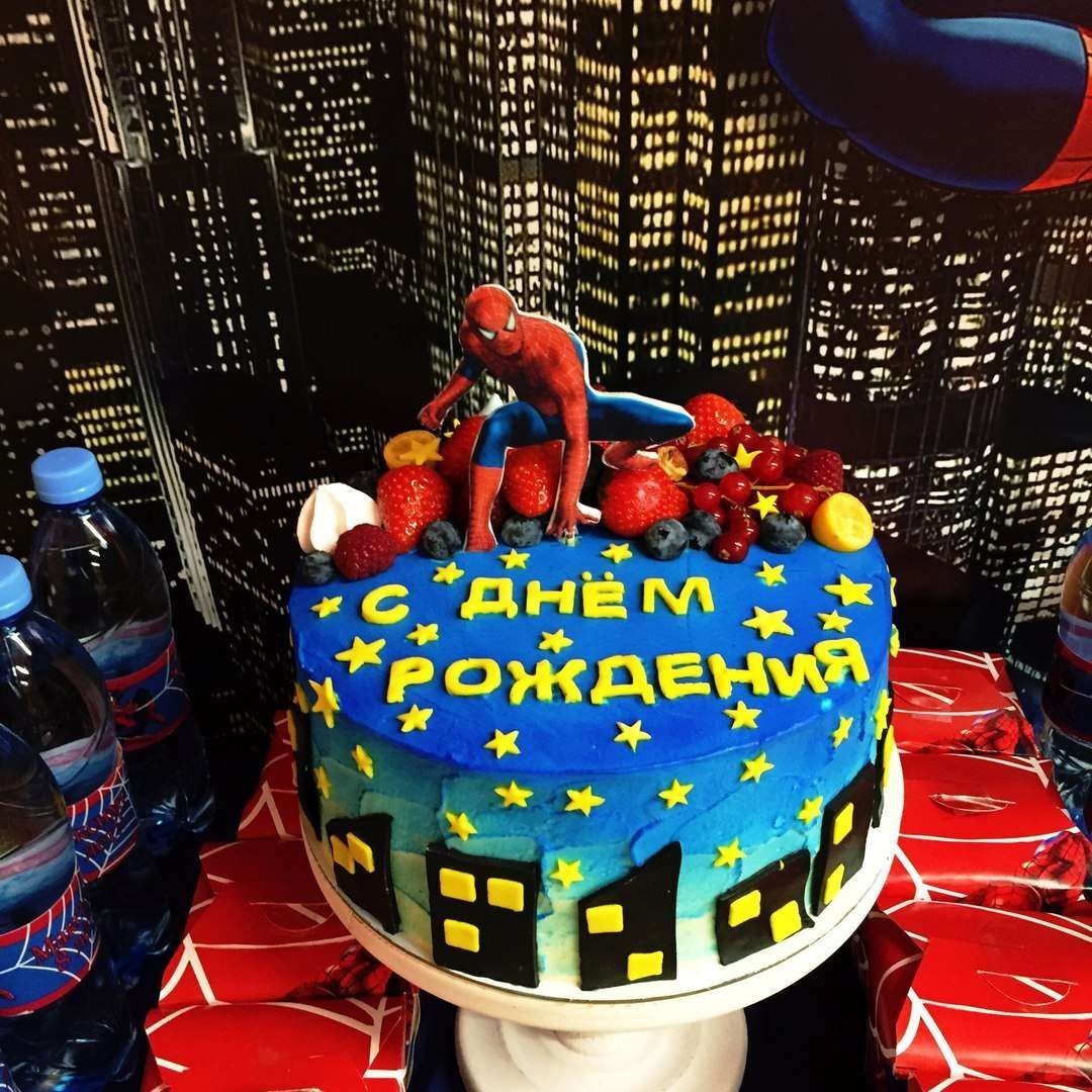 Фотозона человек паук