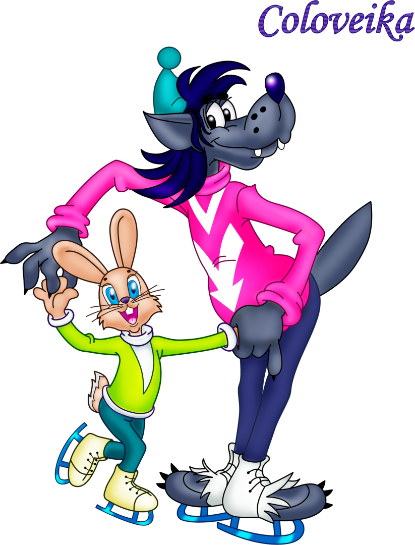 Волк и заяц ну погоди