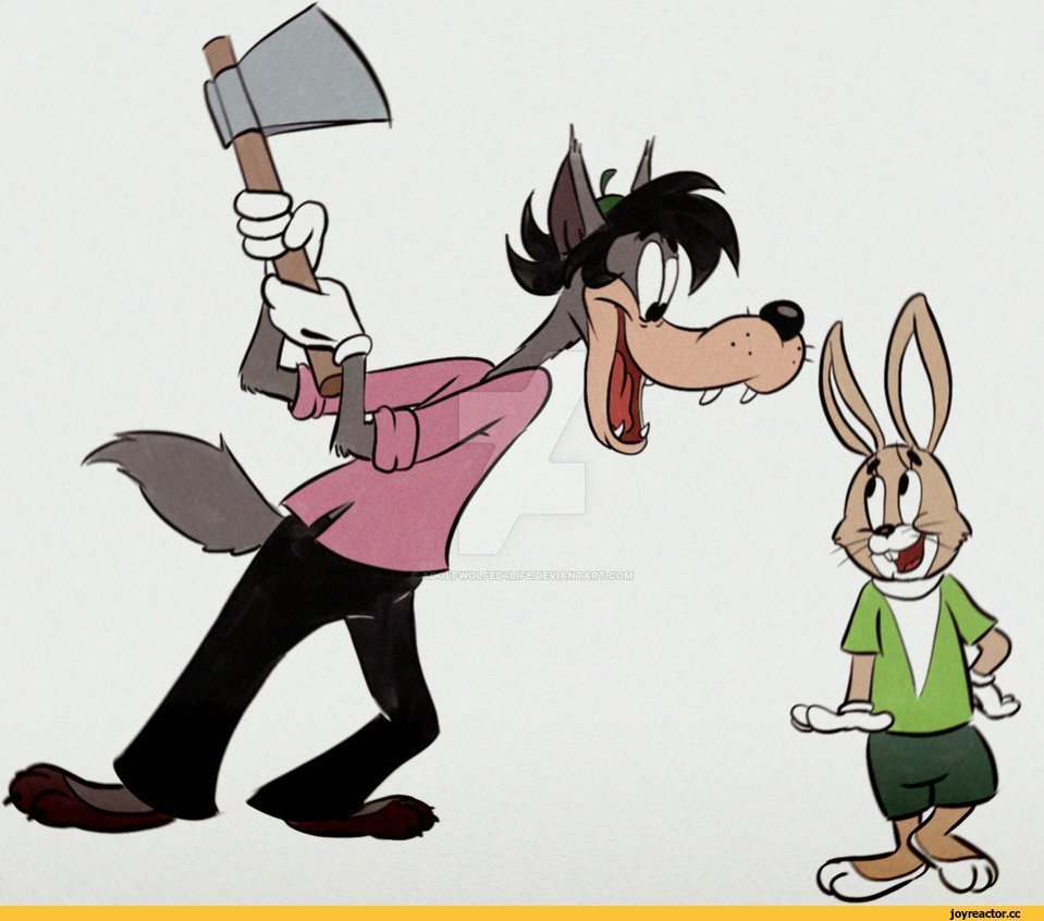 Волк и заяц мультик