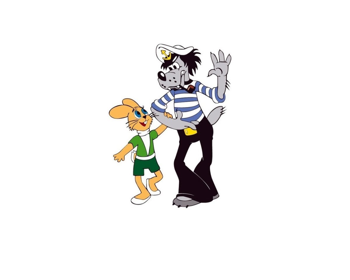 Волк и заяц ну погоди