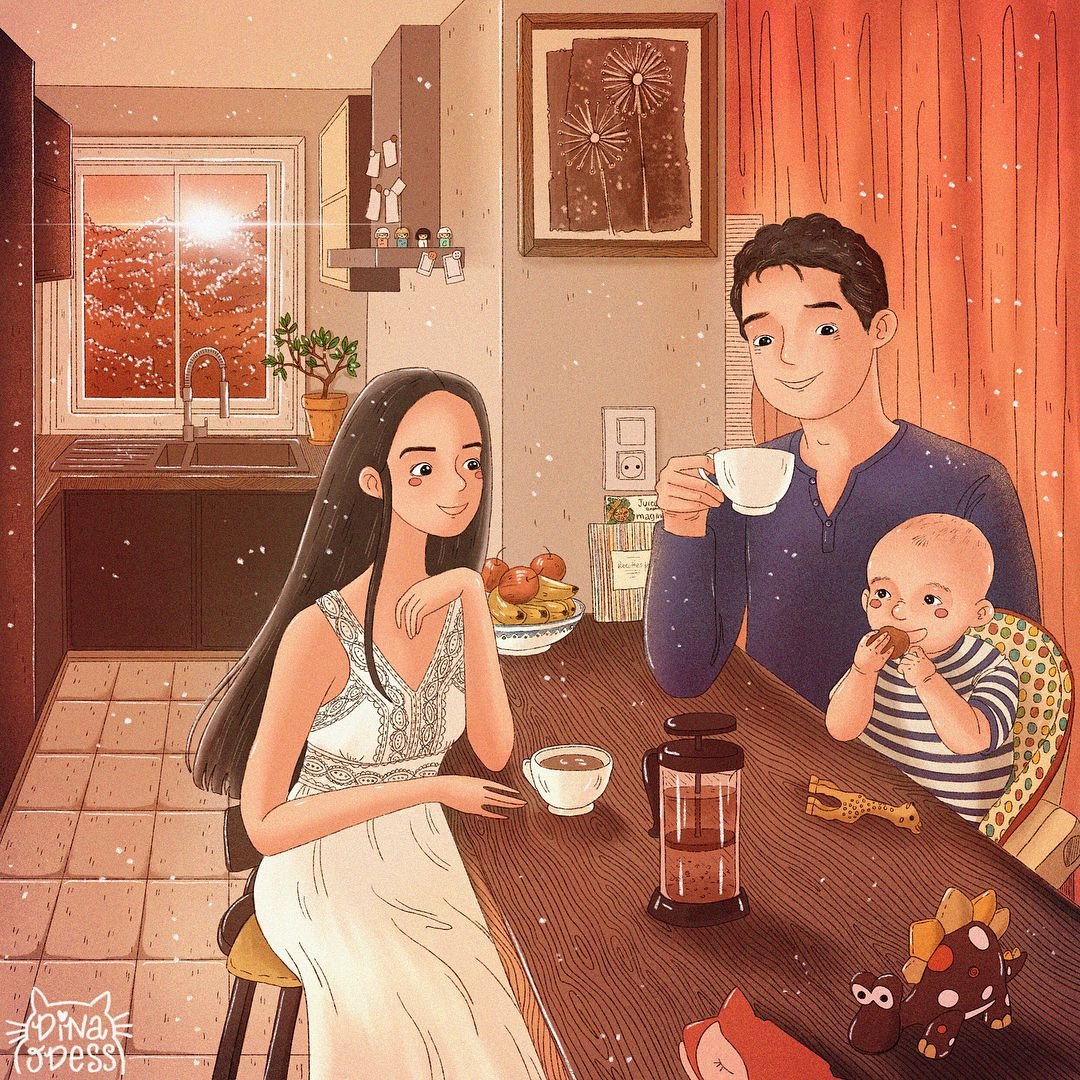 Sarra Art семья