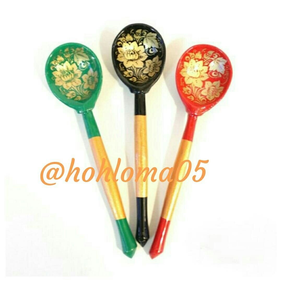 Нарисовать деревянную ложку