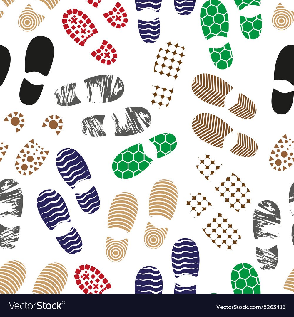 Следы детских ботинок