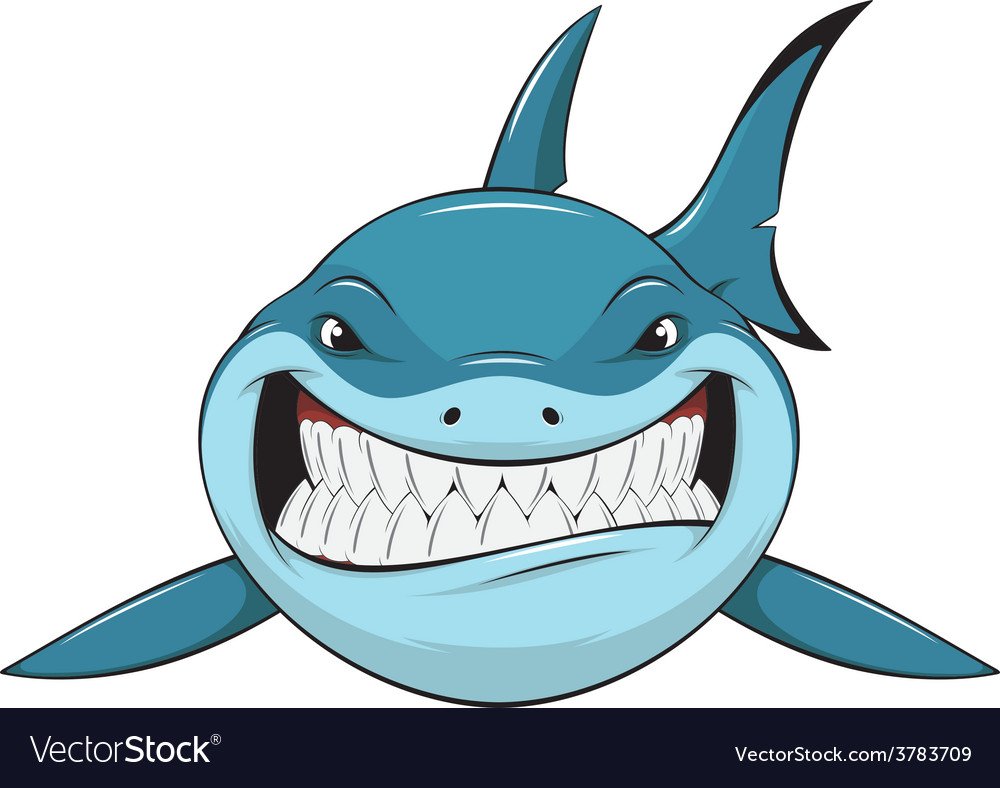 Акула улыбается