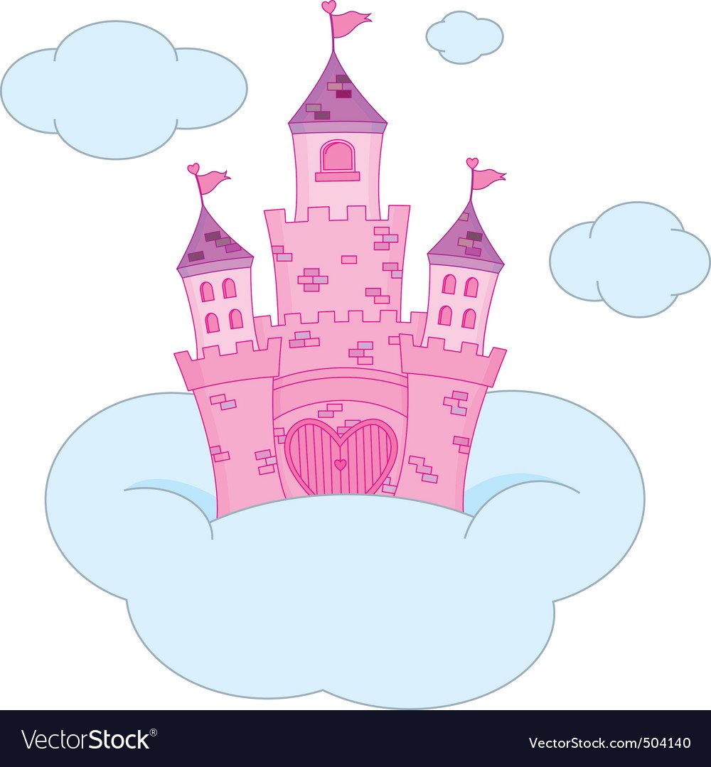 Розовый замок принцессы