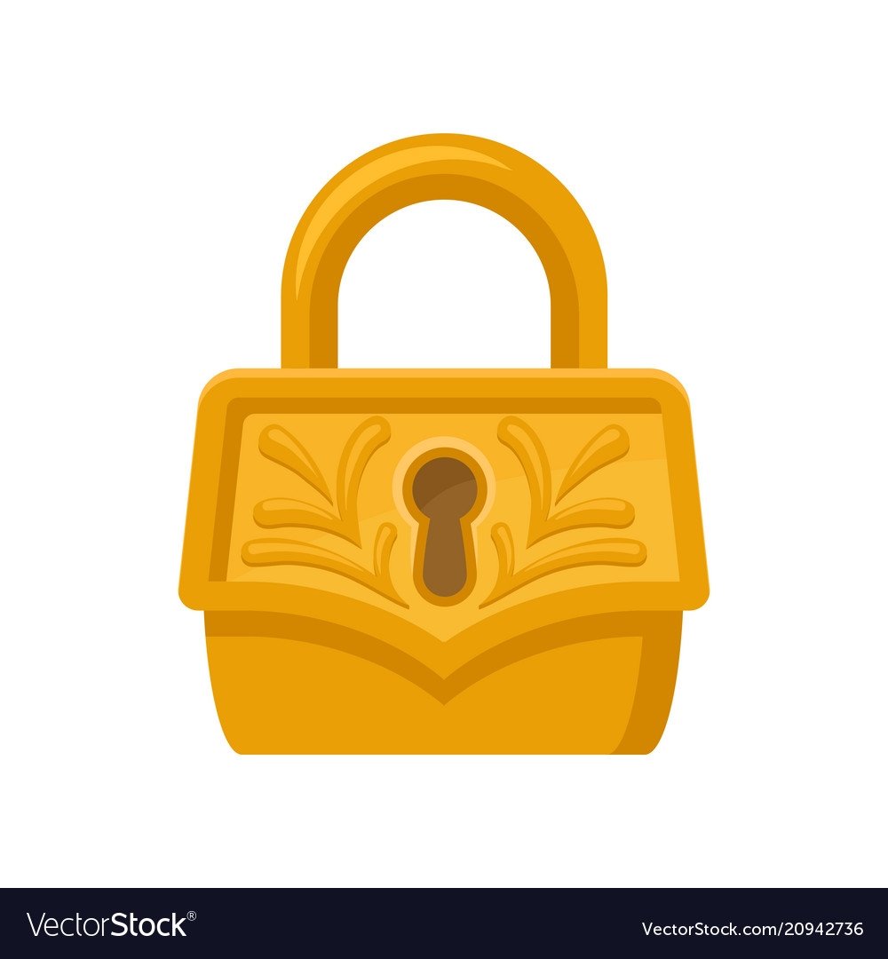 Замок на сундук сказочный