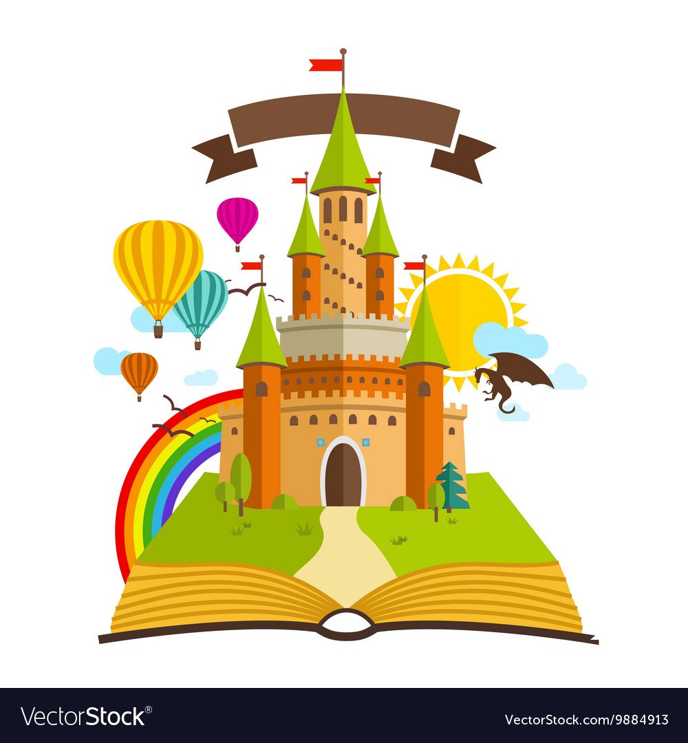 Сказочные замки в книгах для детей