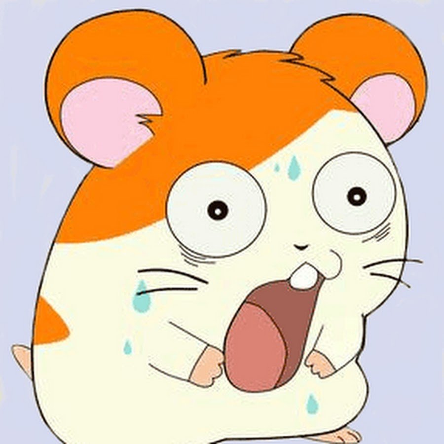 Хомячок из аниме мультика