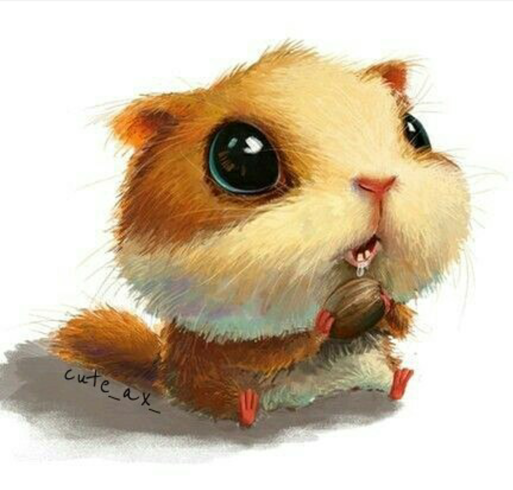 Милые зверюшки рисунки