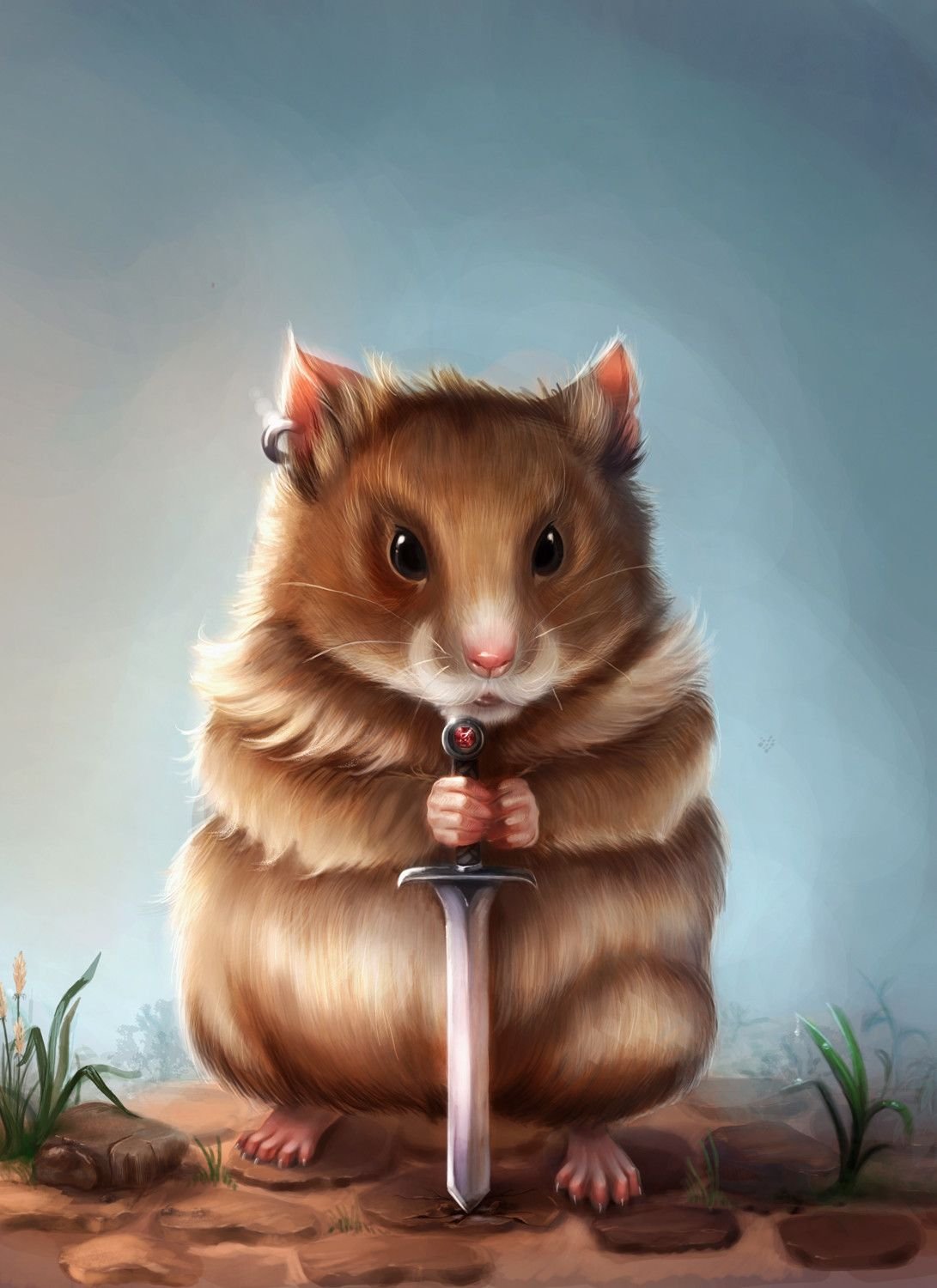 Крутой хомяк