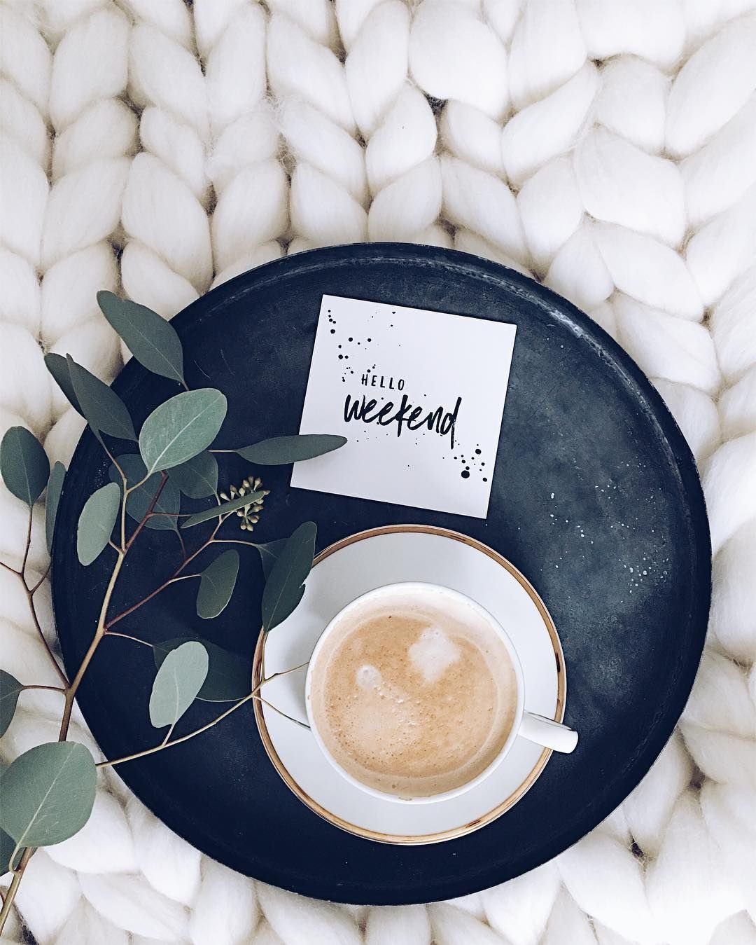 Доброе утро понедельника стильные