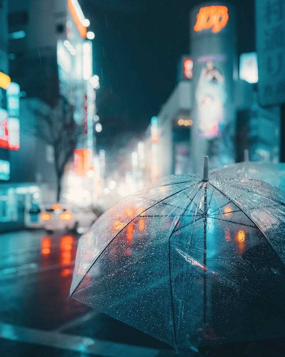 Дождливый город Эстетика