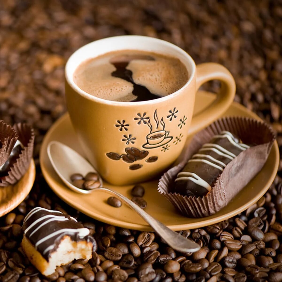 Стильные открытки с добрым утром